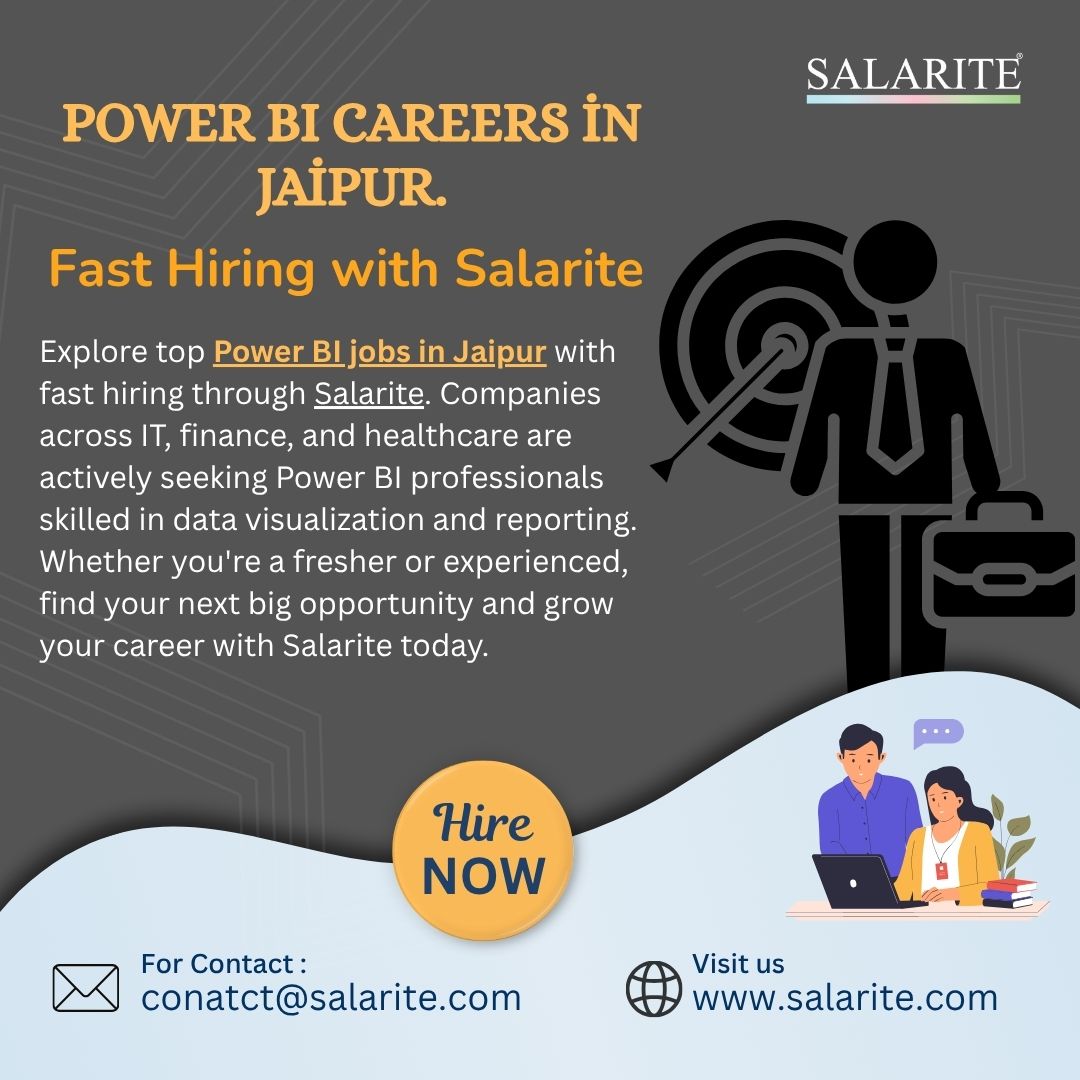 Power BI Careers in Jaipur – Fast Hiring with Salarite